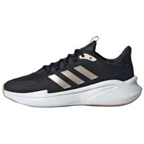 Adidas Alphaedge patogūs, universalūs, atsparūs slydimui, patvarūs, žemo ūgio, laisvalaikio bėgimo bateliai moterims, juodi ir auksiniai, JP5209 36⅔