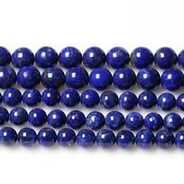 Lapis Lazuli Apvalūs 4/6/8/10/12mm Natūralaus Akmens Karoliukai 15  Gija Lygūs Palaidi Tarpiniai Karoliukai Papuošalų Gamybai DIY Apyrankių Aksesuarai Dia 4mm