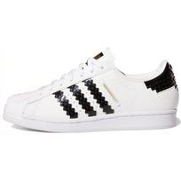 Adidas Superstar Lego Balti Juodi Sportbačiai GW5270 36