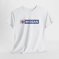 Nissan marškinėliai – Unisex automobilio logotipas, medvilniniai marškinėliai vyrams, moterims arba JDM gerbėjams 2XL