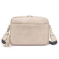 Aliwood Tassel Moteriški Krepšiai Didelės talpos Retro pečių krepšiai Fringed Ladies Crossbody Krepšiai Dizainerinės rankinės Aukštos kokybės smėlis
