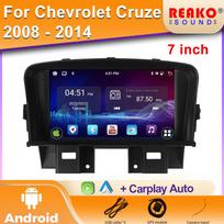 Android skirtas CHEVROLET CRUZE 2009-2014 Multimedijos vaizdo grotuvas Navigacija GPS Be 2din DVD Automobilinė stereo galva Be 2din DVD 5G Wifi 4 core 1GB+32GB carplay