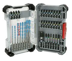 Grąžtų ir sukimo antgalių komplektas Bosch 2608521U82; 1/4''; 35 vnt.