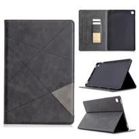 Dėklas Samsung Galaxy Tab S5e 10.5 colio planšetiniam kompiuteriui (2019 m) (SM-T720/T725) Verslo Premium PU Odos Folio Dėklas su Keliais Žiūrėjimo Kampais Kortelių Kišenė Samsung Tab S5e 10.5'' juoda