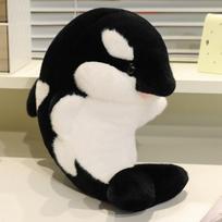 Kawaii Karduotasis banginis Pliušiniai žaislai Kimštas Orcinus Orca Žuvis Lėlė Jūros gyvūnas Ryklio Animacinis minkštas miego pagalvė Vaikams Mergaitėms Kūdikio dovanos about 35cm