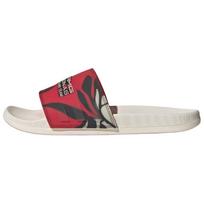 Mercedes-AMG Petronas Formula 1 komanda x adidas Adilette Comfort šlepetės Miami Grand Prix pakuotė Unisex sportbačiai Red Turbo Aurora-Ruby JQ1937 39
