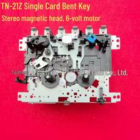 TN-21Z-2 lenktas raktas kasetinis magnetofonas su automatiniu stereo mechanizmu ir 6V varikliu. LiXinPeng