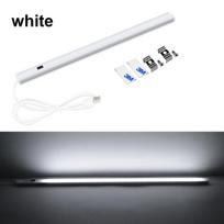 5 V spintelės spinta LED išmaniosios šviesos rankinio šlavimo jutiklio naktinė lempa Didelio ryškumo LED juostelės vamzdis miegamojo virtuvės spintai 30CM