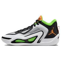 Air Jordan Tatum 1 PF Namų komandos Vyriški sportbačiai Balti Juodi Žali-Smūgis DZ3330-108 42