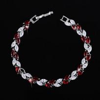Wong Rain 925 Sterling Sidabras Sukurti Moissanite Sapphire Ruby Amethyst Brangakmenio apyrankės žavesio apyrankės Puikūs papuošalai raudona
