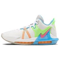 Nike LeBron Witness 7 EP Pilkas Rūkas Daugiaspalviai Vyriški Kedai Akmenukas Lazerinis Mėlynas Hyper Rožinis DM1122-003 41