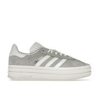 adidas Gazelle Bold pilki balti moteriški sportbačiai pilki-du debesų balti pagrindiniai balti HQ6893 36