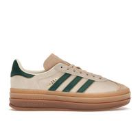 adidas Gazelle Bold Kreminės Spalvos Kolegijos Žalios Moteriški Sportbačiai Kreminės-Baltos Magiško Smėlio Spalvos ID7056 39⅓