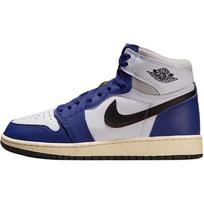 Air Jordan 1 Retro High OG GS Rare Air - Deep Royal Blue Kids Sneakers White Black Neutral-Grey FD1437-100 35.5