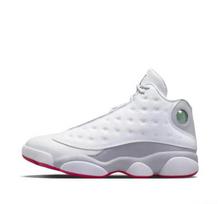 Air Jordan 13 Retro Wolf Grey White Red Vyriški ir GS NAUJAS 414571-160 EU 41 pilka