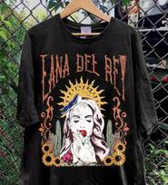 Lana Del Rey Vintage T-shirt Xmas Christmas Tee New! Unisex T-Shirt S