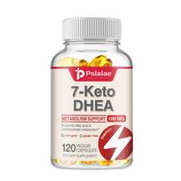 7-Keto DHEA 100 mg - 120 kapsulių (Vegetariškos kapsulės) Maisto papildas - Angliavandenių apykaitos palaikymas 120