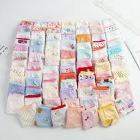 12vnt/att. Mergaičių apatiniai vaikiški kelnaitės kelnaitės vaikiškos apatinės kelnaitės 2-12m. 13-14