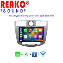 Android 14 automobilio radijas Chrysler Sebring Cirrus 2007 2008 2009 2010 Multimedia GPS navigacijai 4G belaidis Carplay Automobilinis grotuvas 4 core 1GB+32GB carplay