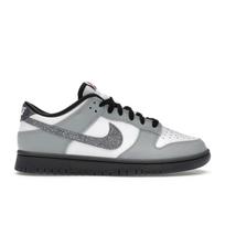 Nike Dunk Low LX Blizgantis Swoosh Moteriški Kedai Pilki Balti Šviesiai Dūminiai Pilki HQ3462-191 38 gray