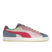 Squid Game x Puma Suede M.C. Escherio litografijos raštas Unisex sportbačiai Rožiniai Mėlyni-Horizonto Orchidėjų-Šešėlio 399428-01 40.5