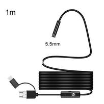 3 viename USB Type-C endoskopas inspekcijai, boroskopas, 5,5/7/8 mm objektyvas, HD kamera, IP68 1m(5.5mm)