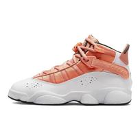 Air Jordan 6 Rings GS Light Madder Root Vaikų Sportbačiai Rožinė Šviesiai-Madder-Ruda Juoda DM8963-801 36