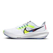 Nike Air Zoom Pegasus 39 PS Balti Volt Racer Mėlyni Vaikų Sportbačiai Juodi DM4015-100 36