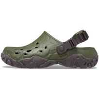 Crocs EVA Lengvi Neslystantys Kvėpuojantys Sportiniai Basutės Unisex Basutės Armijos Žalia 208391-32C 37-38