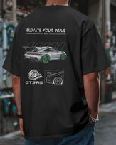 GT3 RS gerbėjų meno marškinėliai Porsche 911 lenktyninio automobilio grafika Unisex marškinėliai S