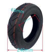 10 colių elektrinio paspirtuko padangos: 10x2.50 ir 10x2.125 Dėvėjimuisi atsparios vidinės ir išorinės 10x2.125 inner tire