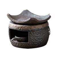 Keraminis aromaterapinis žvakių šildytuvas, smilkalų ir arbatos puodo šildytuvas, difuzorius, zen atmosferos dekoras namams, meditacijai C