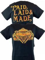 WWE Evolution mokama pagaminta T-shirt su Triple H, Batista, Randy Orton XL