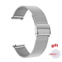 Skirta Huawei laikrodžiui GT 4 41 mm 46 mm metalinė apyrankė nerūdijančio plieno apyrankės laikrodžio apyrankė Huawei laikrodžiui GT3 42 mm 46 mm riešo dirželis For GT 4 (41mm) sidabras