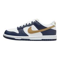 Nike Dunk Low GS Vidurnakčio mėlyna Kviečių Vaikams Sportbačiai Mėlyni Balti FB9109-111 37.5 white