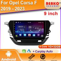 Opel Corsa F 2019-2023 Android Jutiklinis Ekranas Automagnetola Automobilio Stereo Radijas Vaizdo Grotuvas Navigacija GPS Multimedijos Vaizdo Grotuvas 4 core 1GB+32GB carplay