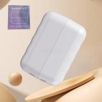 2 in 1 Magnetic Dual Electric Hand Warmer 3-Second Rapid Heating Pocket Handwarmer Portable USB Rechargeable Heater