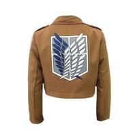 Apie Titaną Ataka Shingeki No Kyojin Skautų Cosplay Paltas Švarkas Eren Jage S