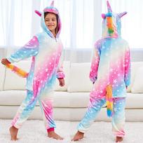 Kigurumi Onesie Vaikiškos Vienaragio Pižamos Vaikams Gyvūnai Animaciniai Miegamieji Kostiumai Kūdikiams Žieminiai Mergaičių Licorne Jumspuit 8T