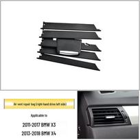 BMW X3/X4 Galinės oro ventiliacijos remonto komplektas - F25/F26 Grotelių ir panelio mazgas