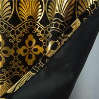 Užbaigtos užuolaidos Europietiško stiliaus svetainės užuolaidos Artimųjų Rytų stiliaus užuolaidos Flanelė Bronzavimas Prabanga 132*213