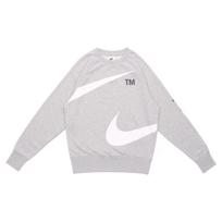 Nike Swoosh Didelio Logotipo Spaudinio Megztas Puloveris Palaidinė Vyriški Viršutiniai Drabužiai Pilka DD6097-063 S