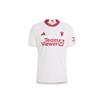 Adidas Manchester United 23/24 Ekologiškas Laisvalaikio Futbolo Marškinėliai Vyriški Marškinėliai Debesų Baltumo IP1741 XXXXXXL