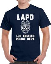 Los Andželo policijos departamento (LAPD) pareigūno įkvėptas individualus miesto unisex marškinėlis 4XL
