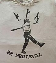 Peste Noire grupės Be Mediæval balti marškinėliai trumpomis rankovėmis S dydžio iki 5XL JJ3501 XL