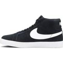 Nike SB Zoom Blazer Mid Juoda Balta 864349-002 Vyriškas Dydis EU 38 juoda