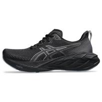 ASICS Novablast 4 Juodi Grafito Pilki Sportbačiai 1011B693-002 41.5 juoda