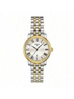 TISSOT Zhenme Quartz Women's Swiss Watch, 50m Water Resistant, 30mm Silver Dial, Stainless Steel Case & Bracelet, Model T122.210.22.033.00 sidabras