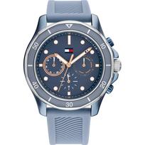 Tommy Hilfiger Brooklyn Blue Silikoninis/Guminis Dirželis Moteriškas Kvarcinis Laikrodis 1782571 mėlyna