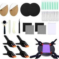 ABWR-Sports For Card Care Repair Flattening Kit, 86Pcs Tools Trading For Card Care Accessory Kit,For Card Cleaning And Paper